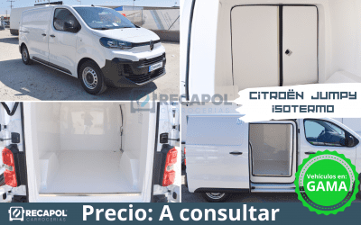 Citroën Jumpy Isotermo Ice – Recapol Carrocerías