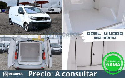 Opel Vivaro Isotermo Ice – Recapol Carrocerías