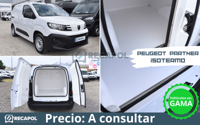 Peugeot Partner Isotermo Ice – Recapol Carrocerías