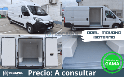 Opel Movano Isotermo Ice – Recapol Carrocerías
