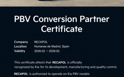 Kia apuesta por la transformación de vehículos comerciales junto a Recapol Carrocerías para impulsar su nueva etapa en el sector profesional