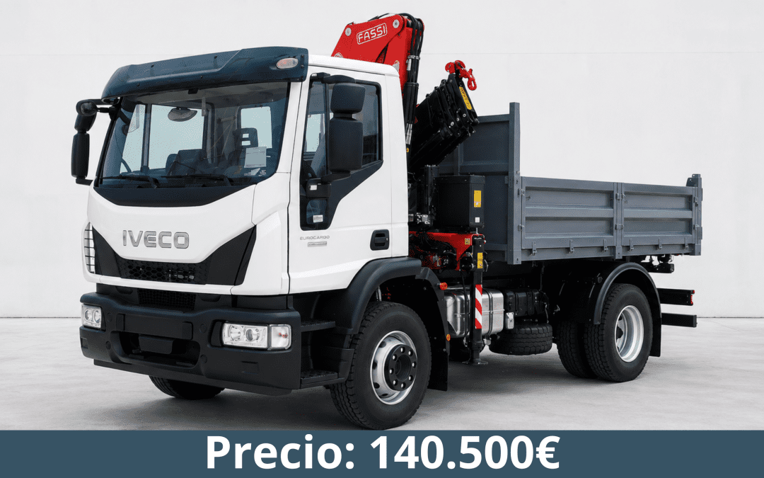 Iveco Eurocargo Grúa Caja Abierta 14 Toneladas - Recapol Carrocerías